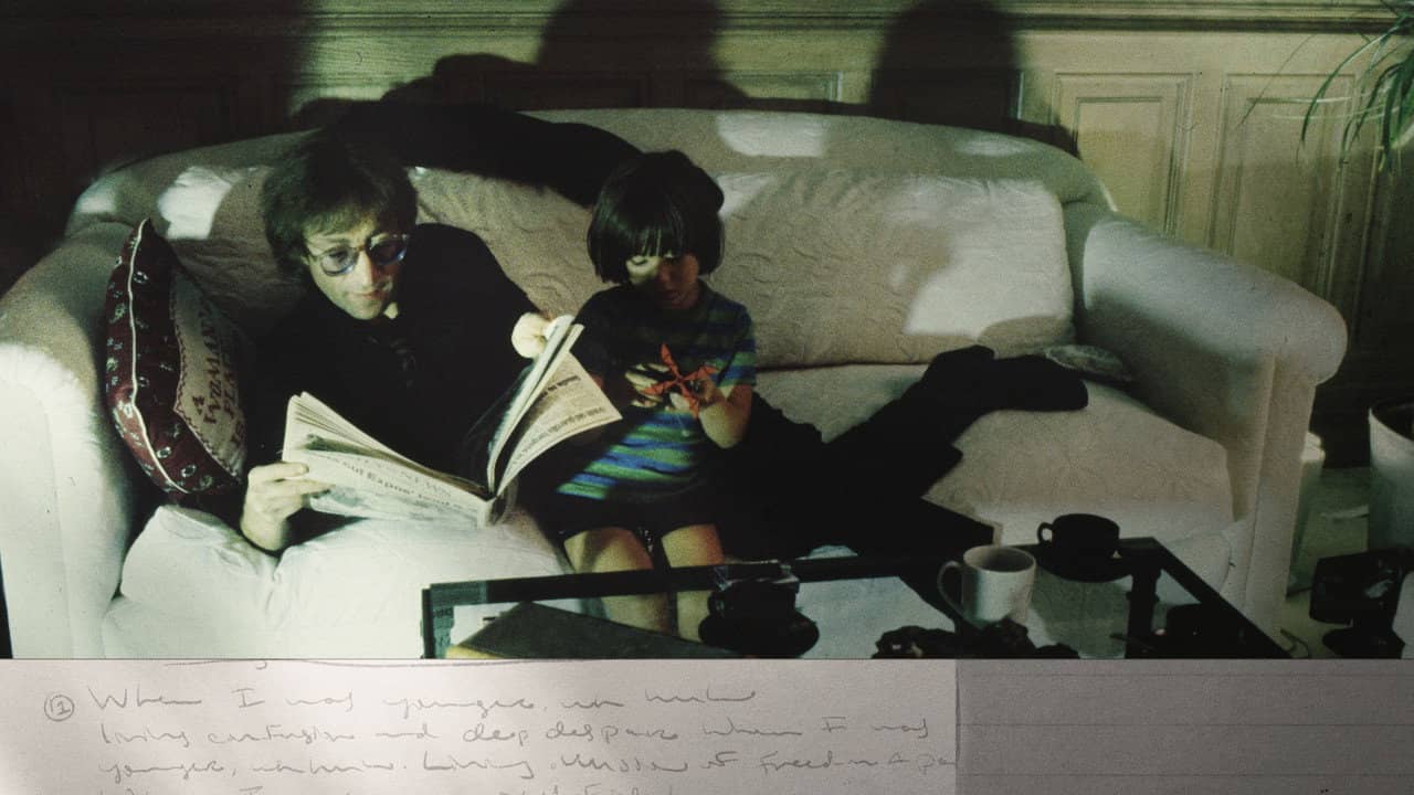 John Lennon: The Last Interview backdrop