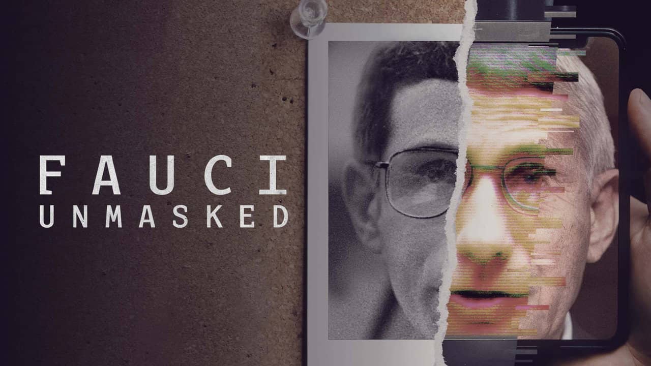 Fauci Unmasked backdrop