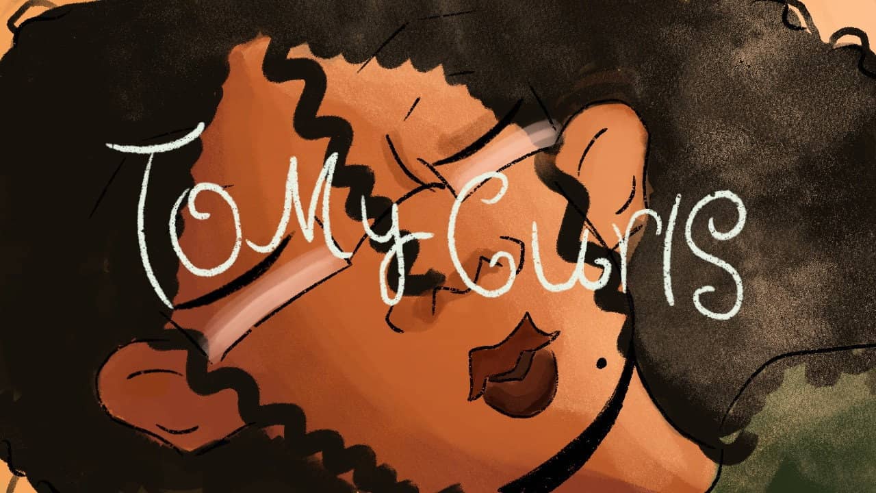 To My Curls backdrop