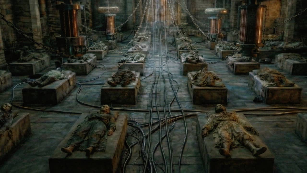 Frankenstein's Bride backdrop