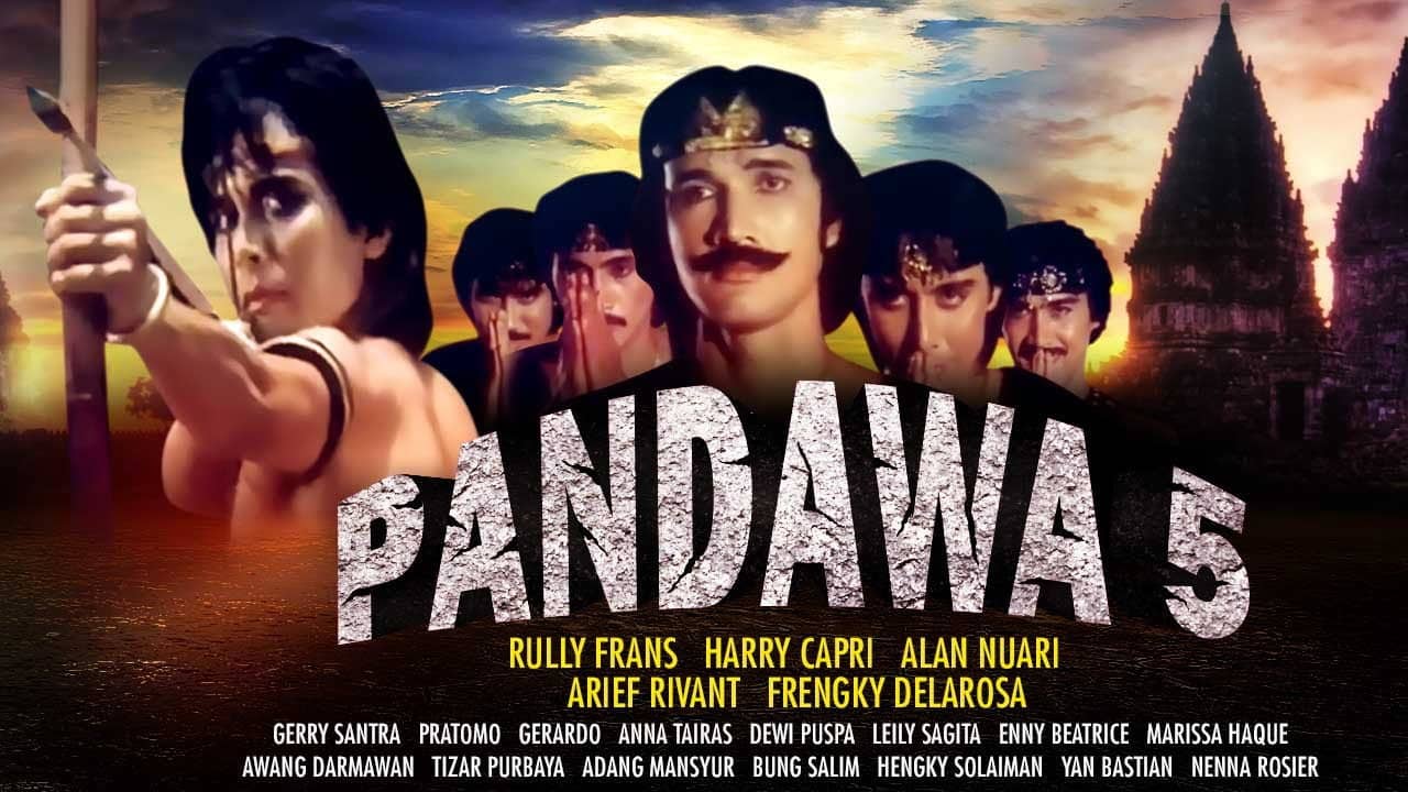 Pandawa Lima backdrop