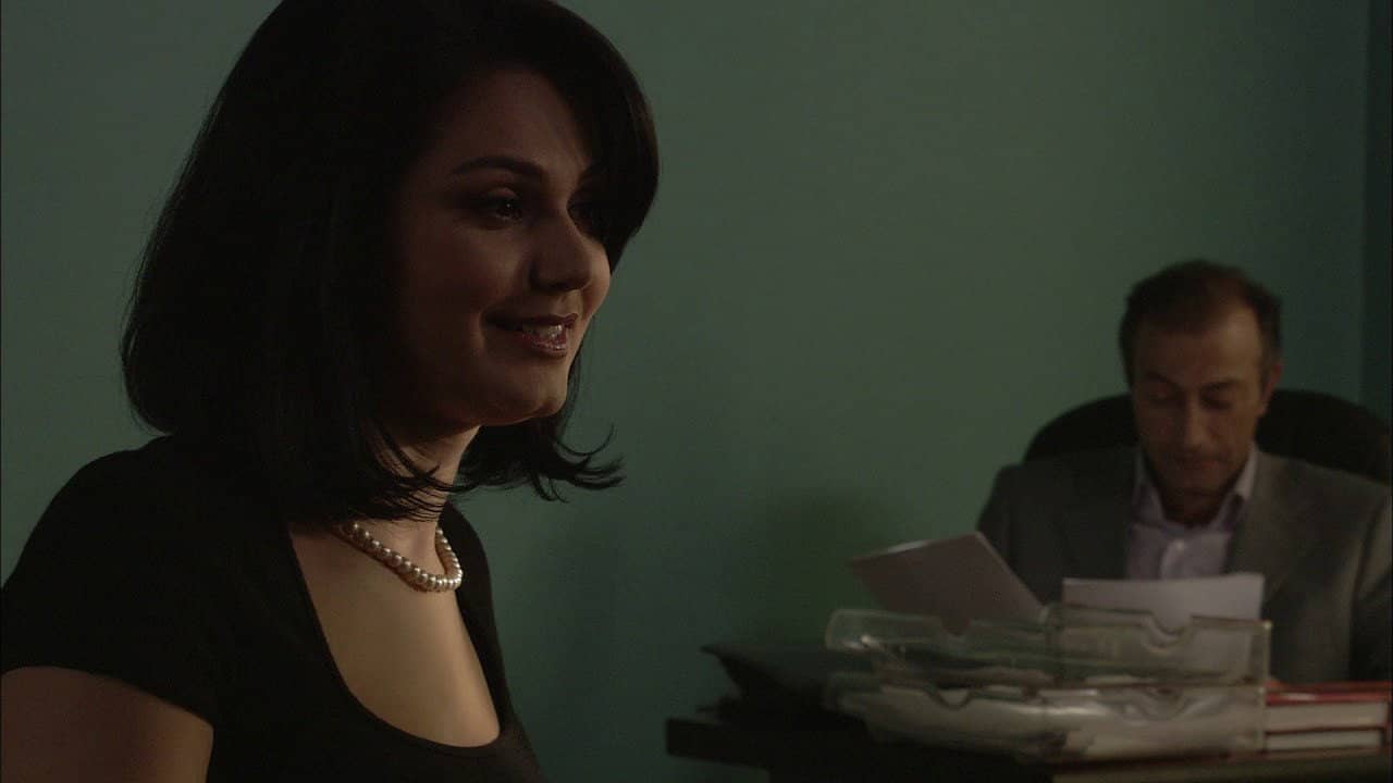 The Actress backdrop