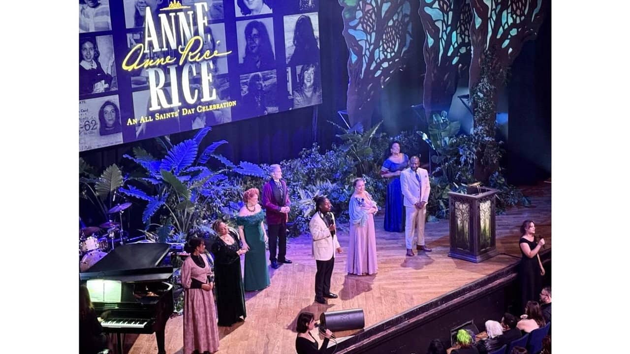 Anne Rice, An All Saints' Day Celebration Event backdrop