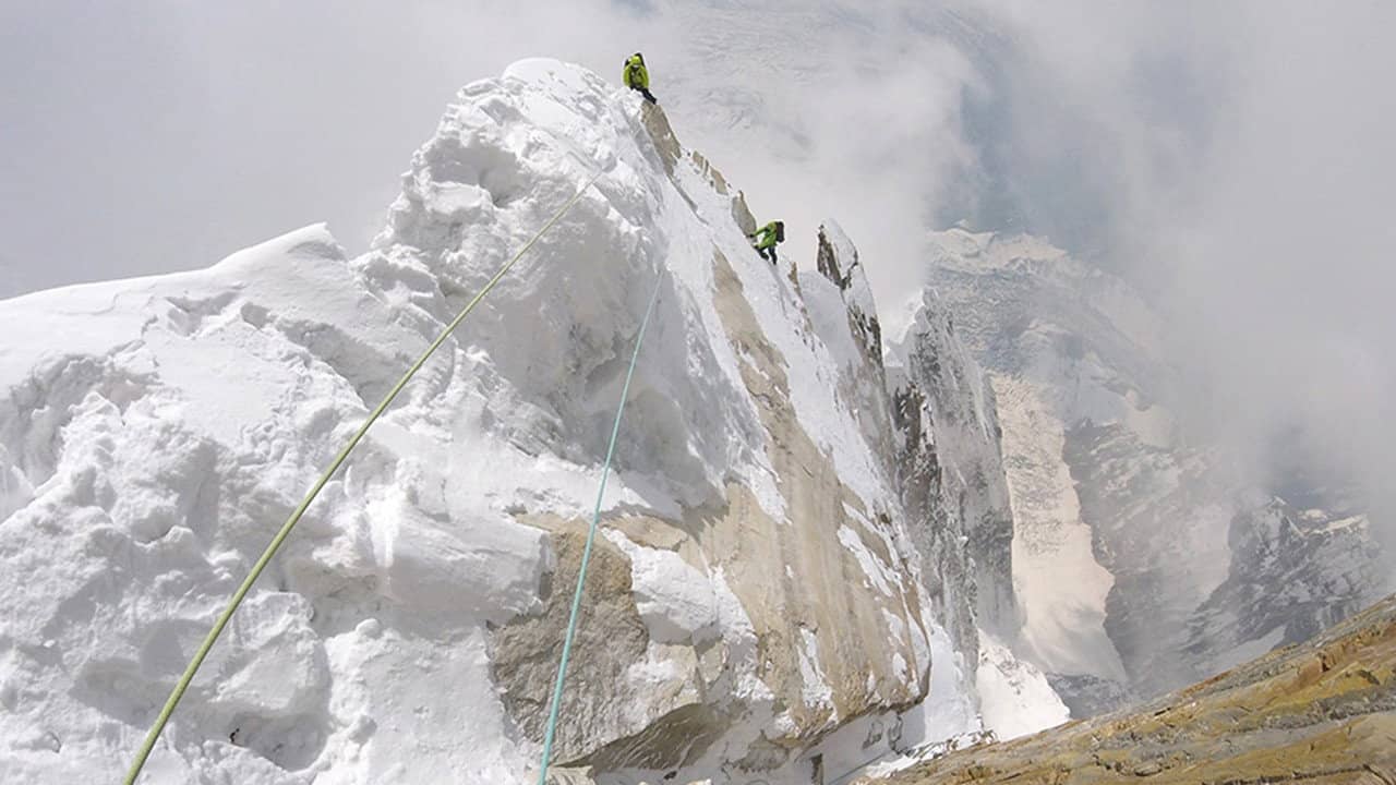 Annapurna III - Unclimbed backdrop