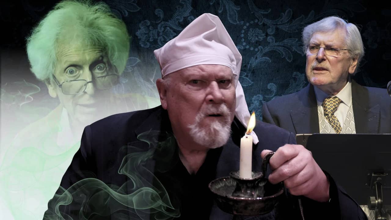 A Christmas Carol - A Filmed Radio Play Live on Stage backdrop