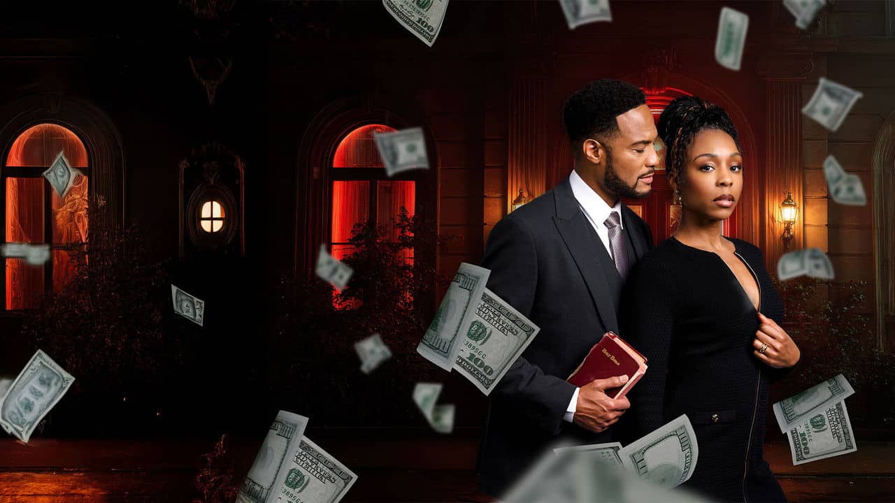 Holy Hustle backdrop