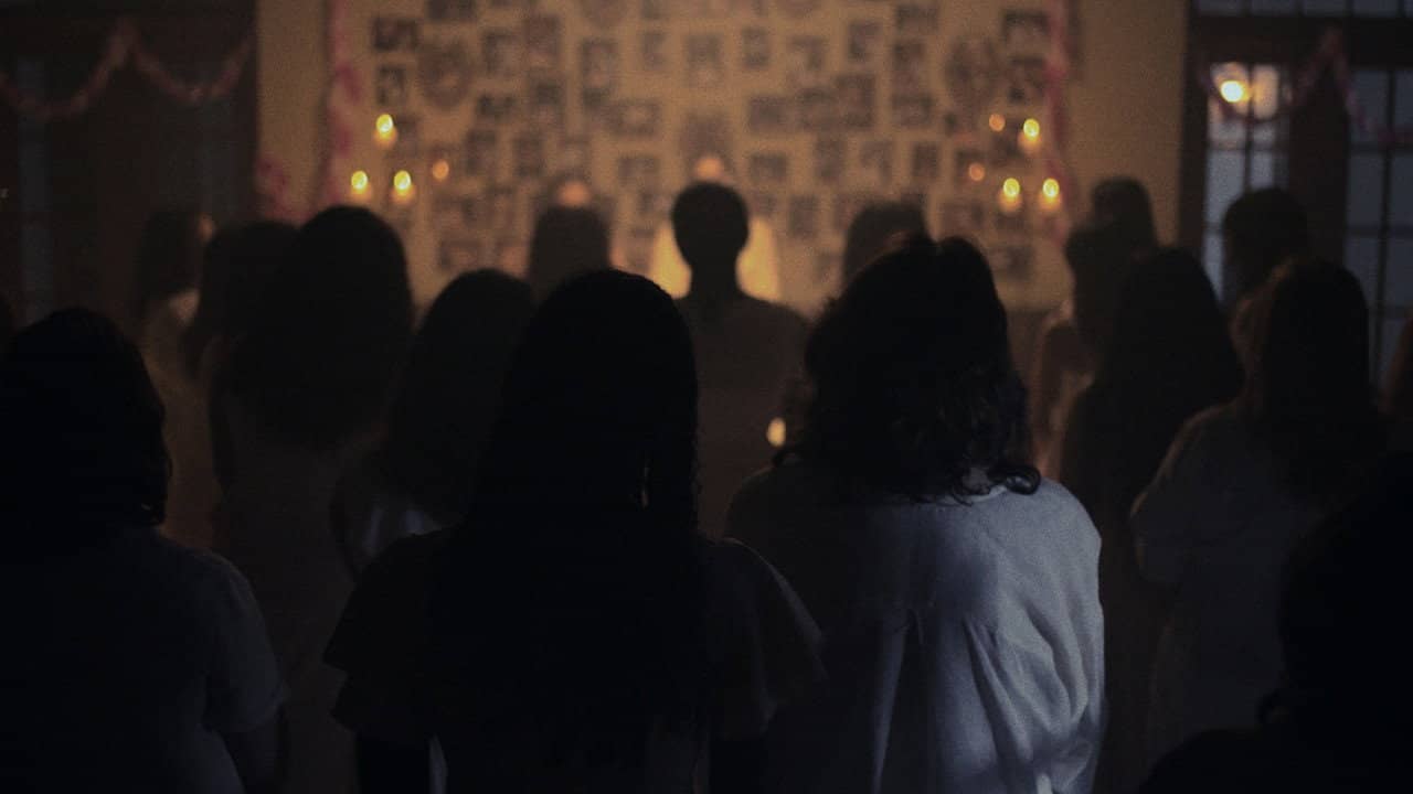 The Celebration of the Tragic Silence of the Youngest One backdrop