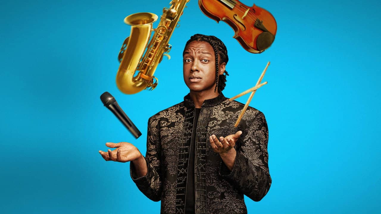 Josh Johnson: Symphony backdrop