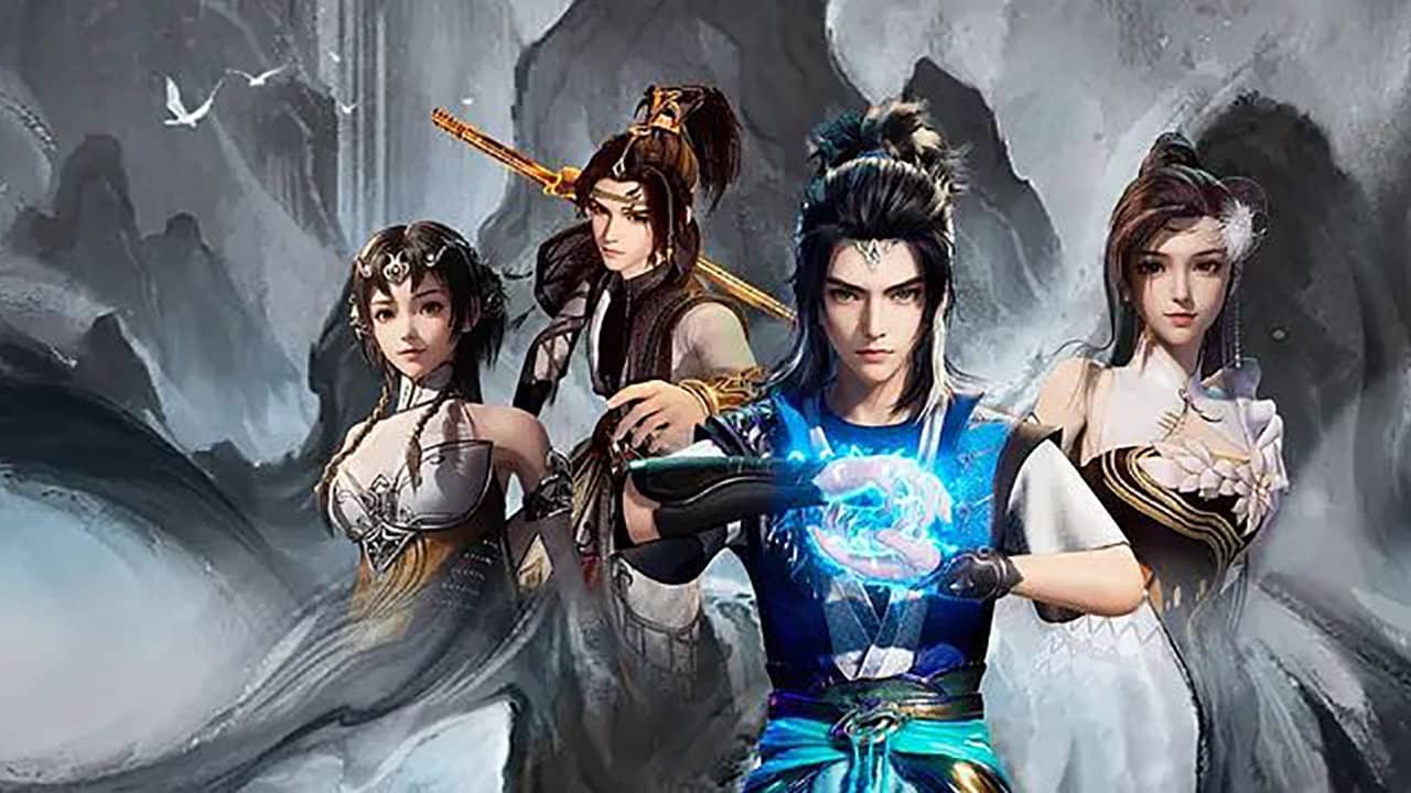 The Legend of the Taiyi Sword Immortal backdrop