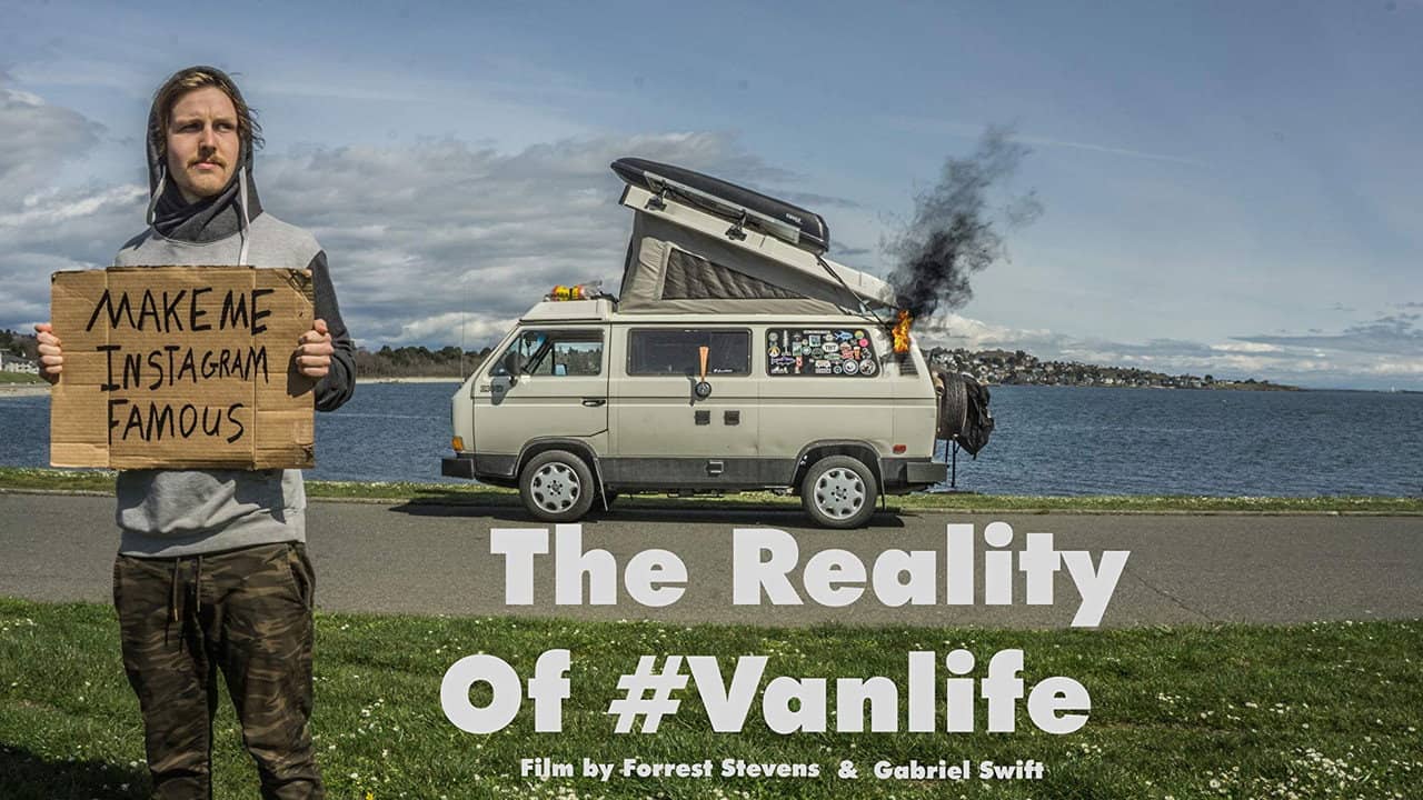 The Reality of Van Life backdrop