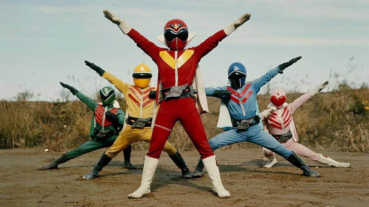Himitsu Sentai Gorenger backdrop