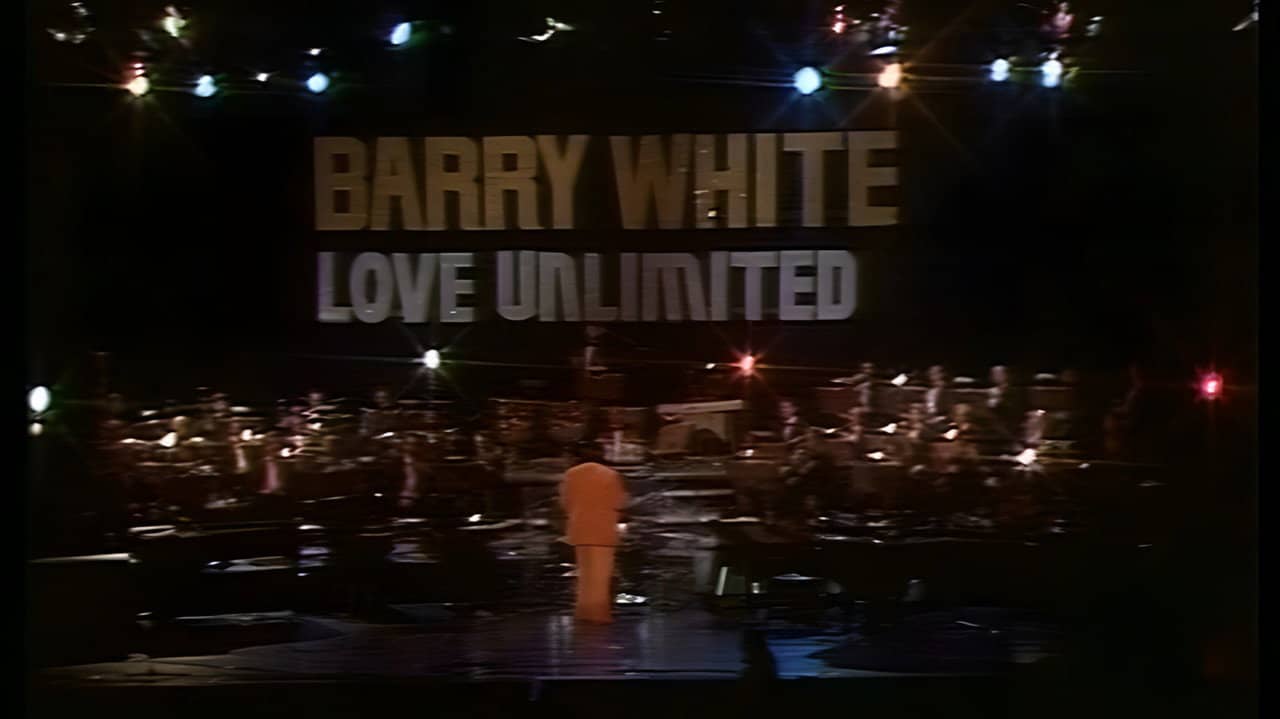 Barry White and Love Unlimited in Concert backdrop