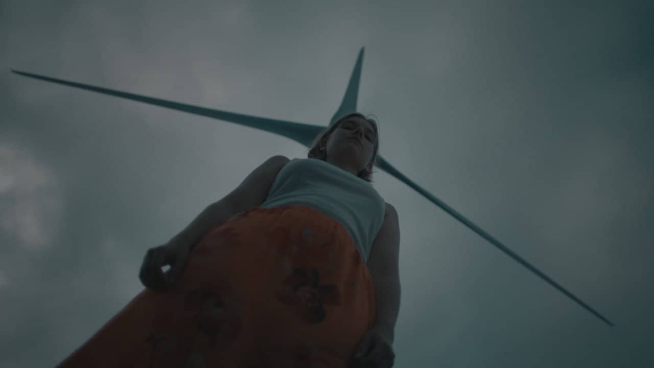 Turbine backdrop