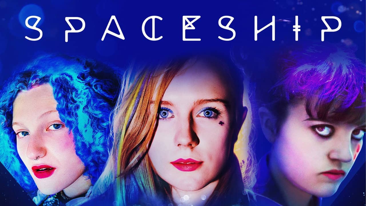 Spaceship backdrop