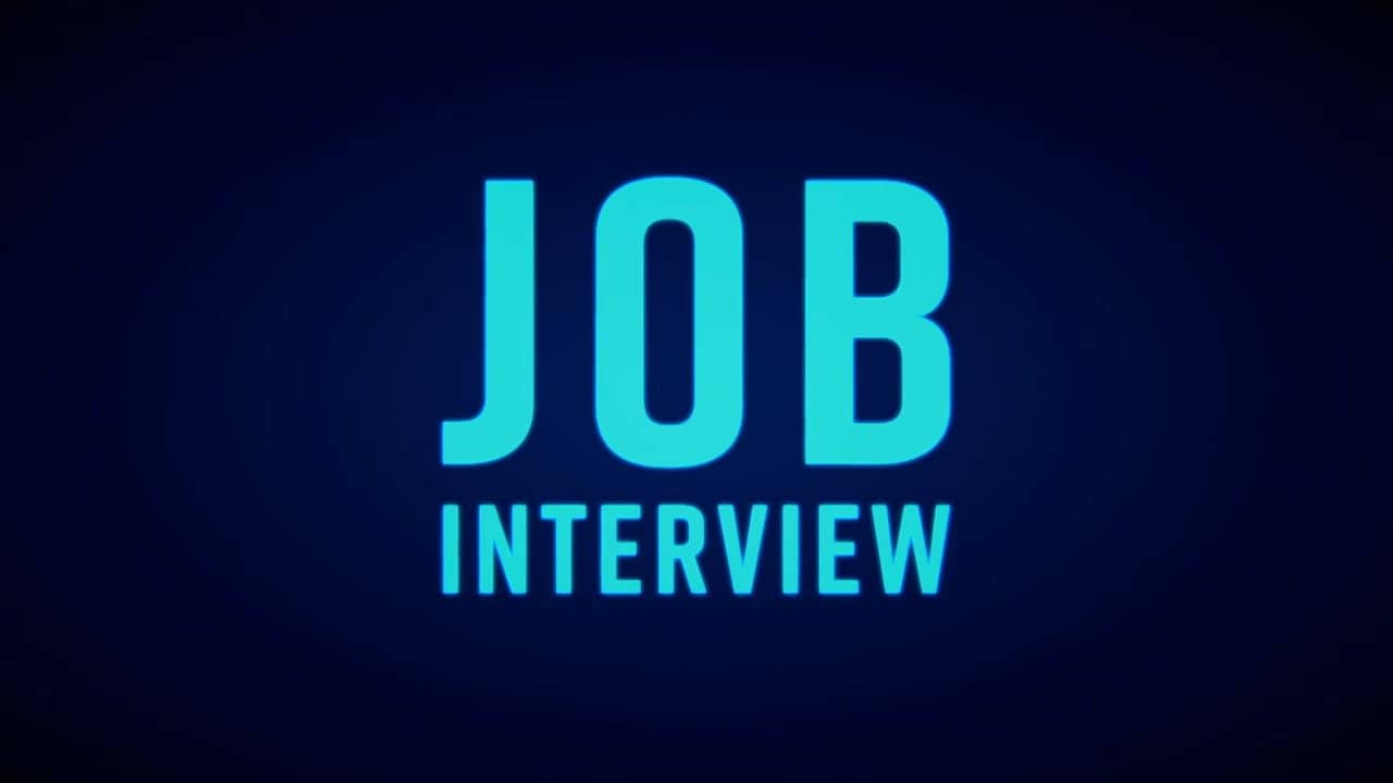 Job interview: estás contratado backdrop