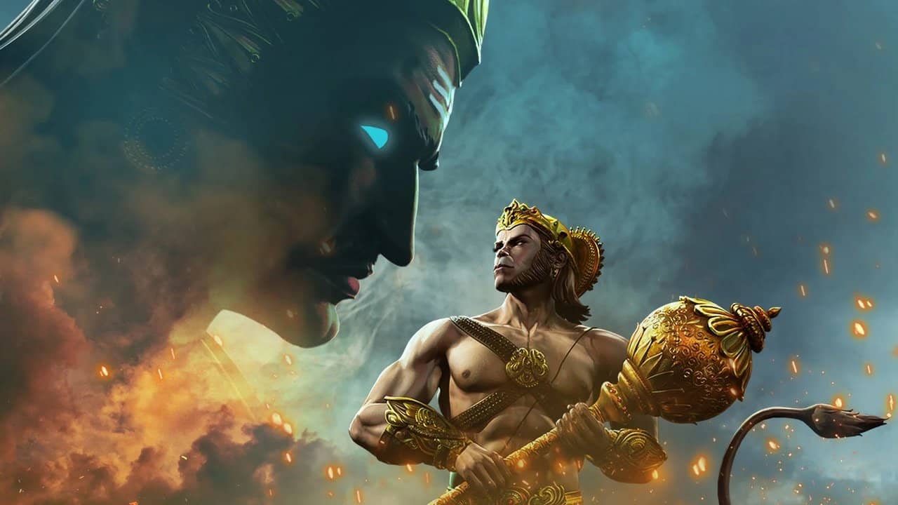 The Legend of Hanuman backdrop
