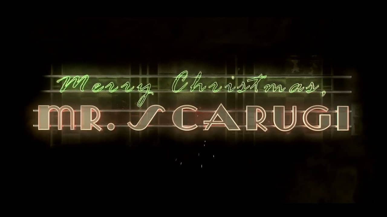 Merry Christmas, Mr. Scarugi. backdrop
