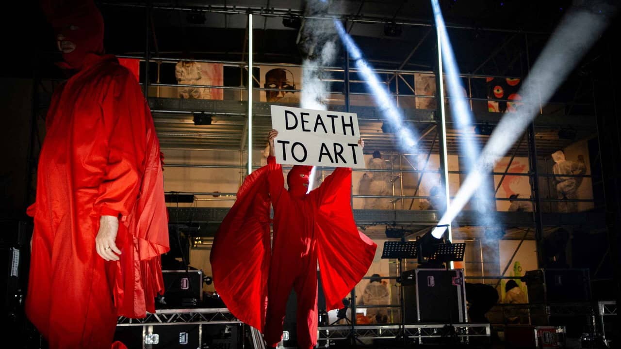 TISM's Death To Art Live at Sidney Myer Music Bowl backdrop