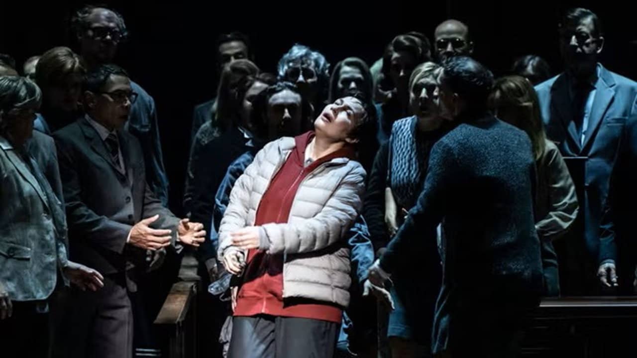 Dutch National Opera: The Maid of Orleans backdrop