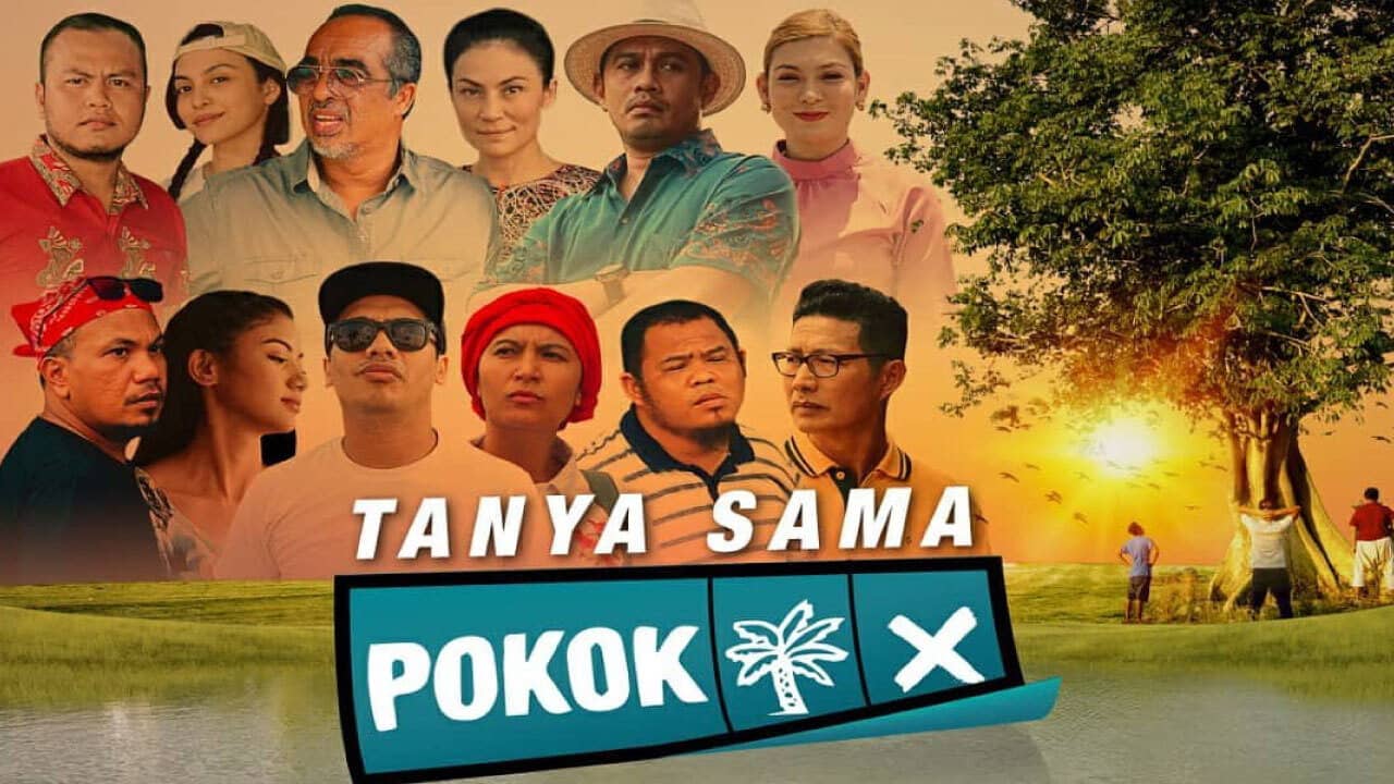 Tanya Sama Pokok backdrop