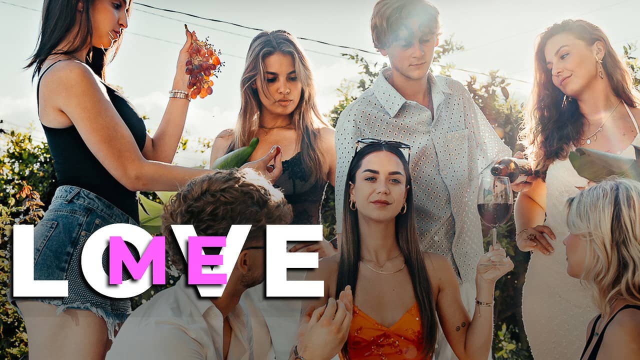 #LoveMe backdrop