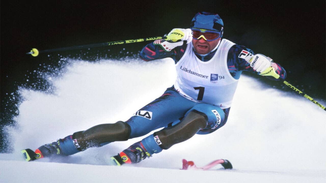 Alberto Tomba - Il bello della neve backdrop