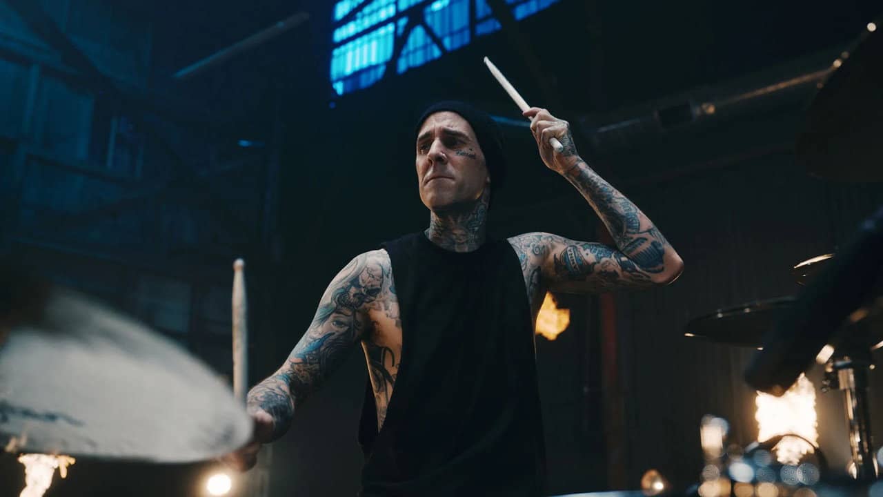 Travis Barker: Louder Than Fear backdrop