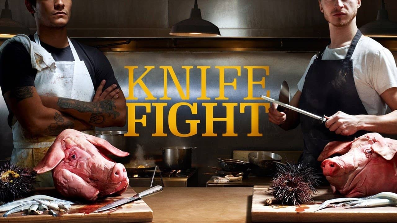 Knife Fight backdrop