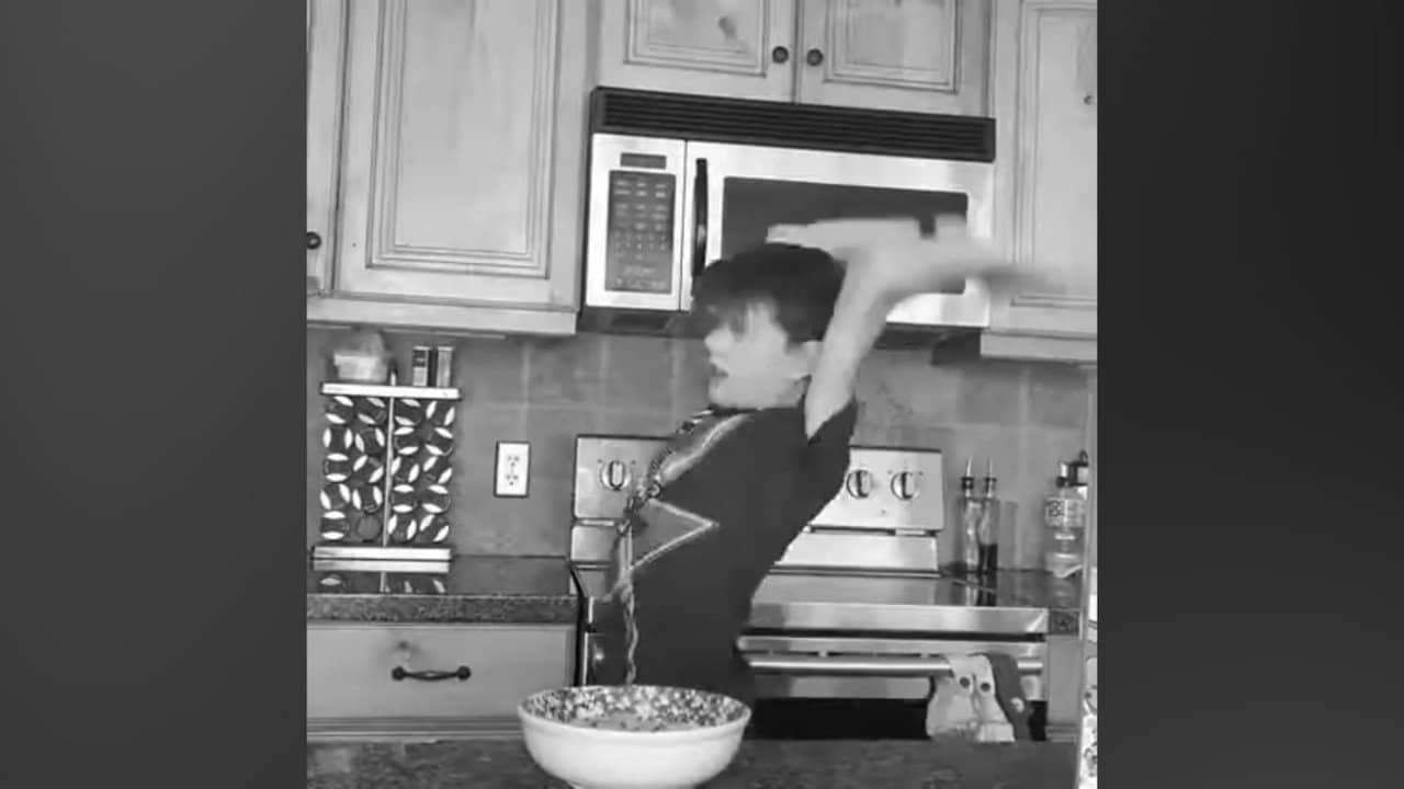 How to Eat a Bowl of Cereal backdrop