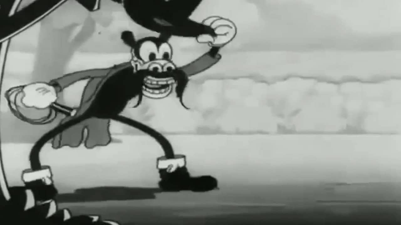 Mickey's Mellerdrammer backdrop