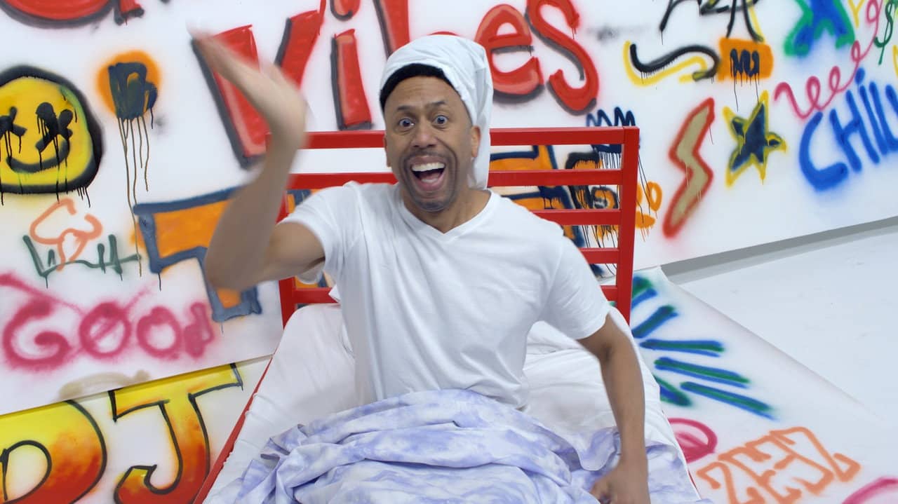 A Hip Hop Story backdrop