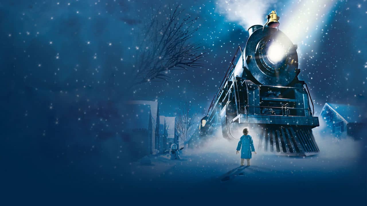 The Polar Express backdrop
