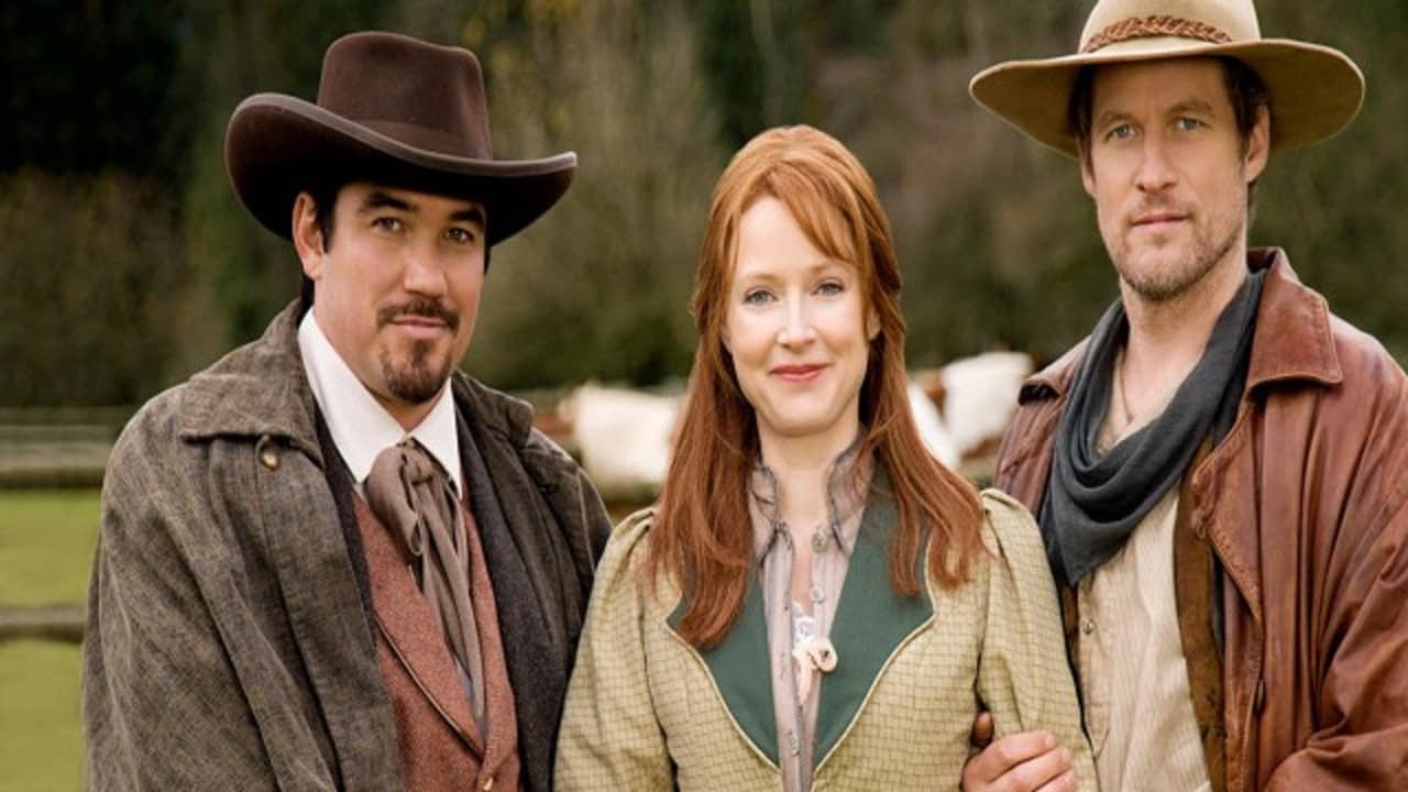 The Gambler, The Girl and The Gunslinger backdrop