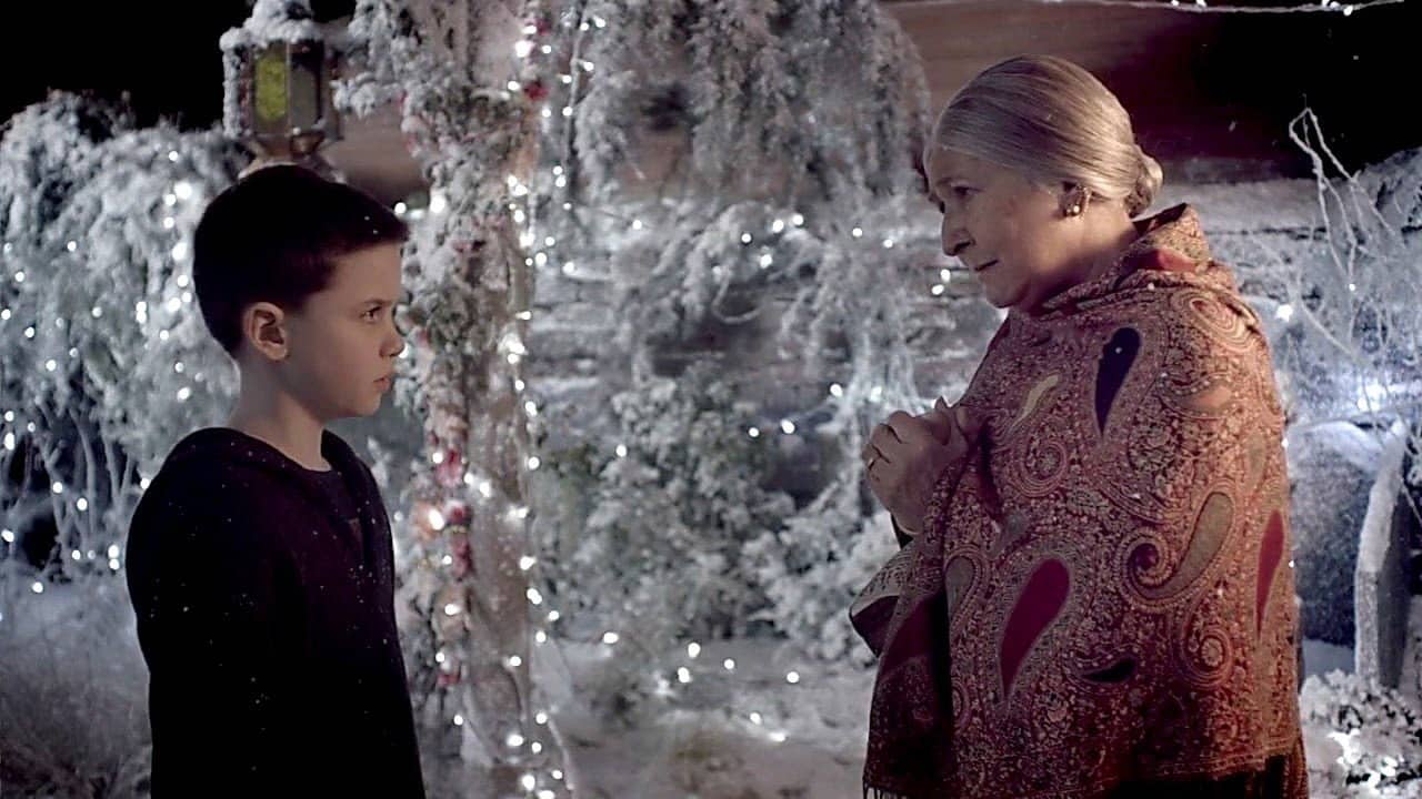 Lost Christmas backdrop