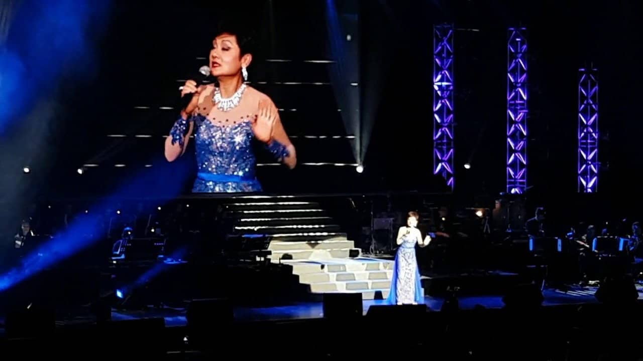 叶丽仪 45年香港情演唱会 backdrop