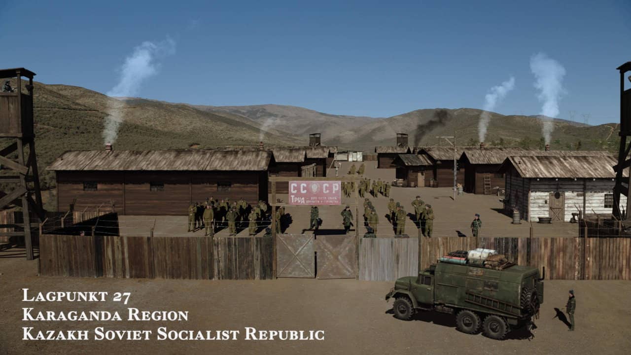 *Karaganda*: Red Mafia backdrop