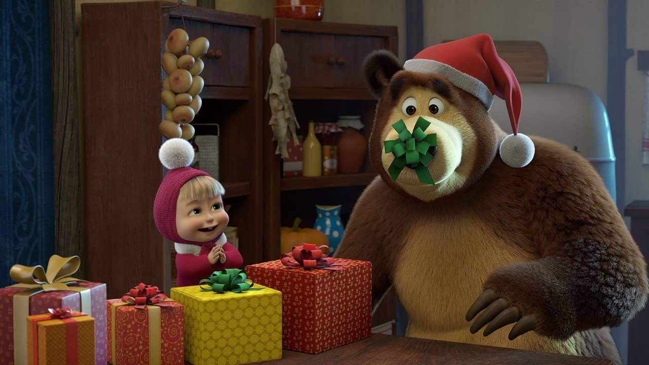 Masha and the Bear: Twice the Fun backdrop
