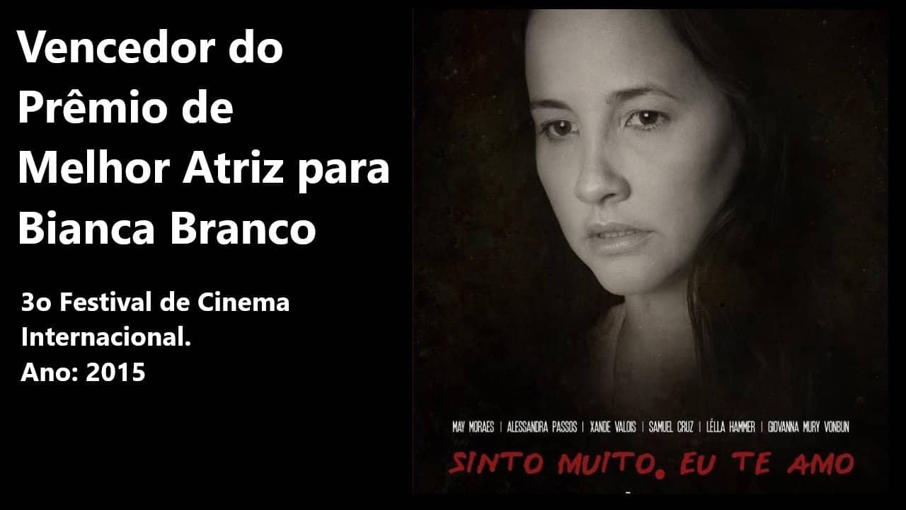 Sinto muito, eu te amo backdrop