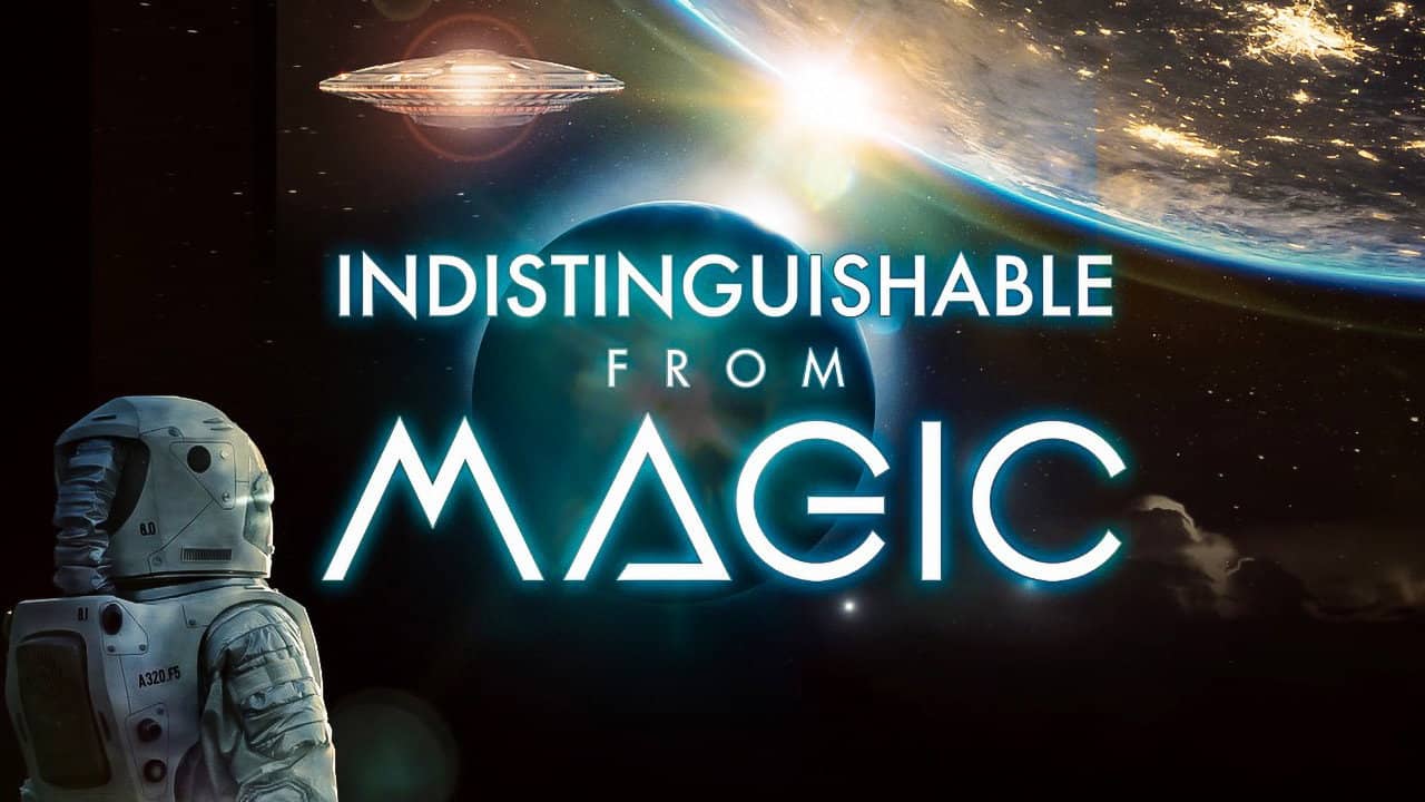 Indistinguishable from Magic backdrop