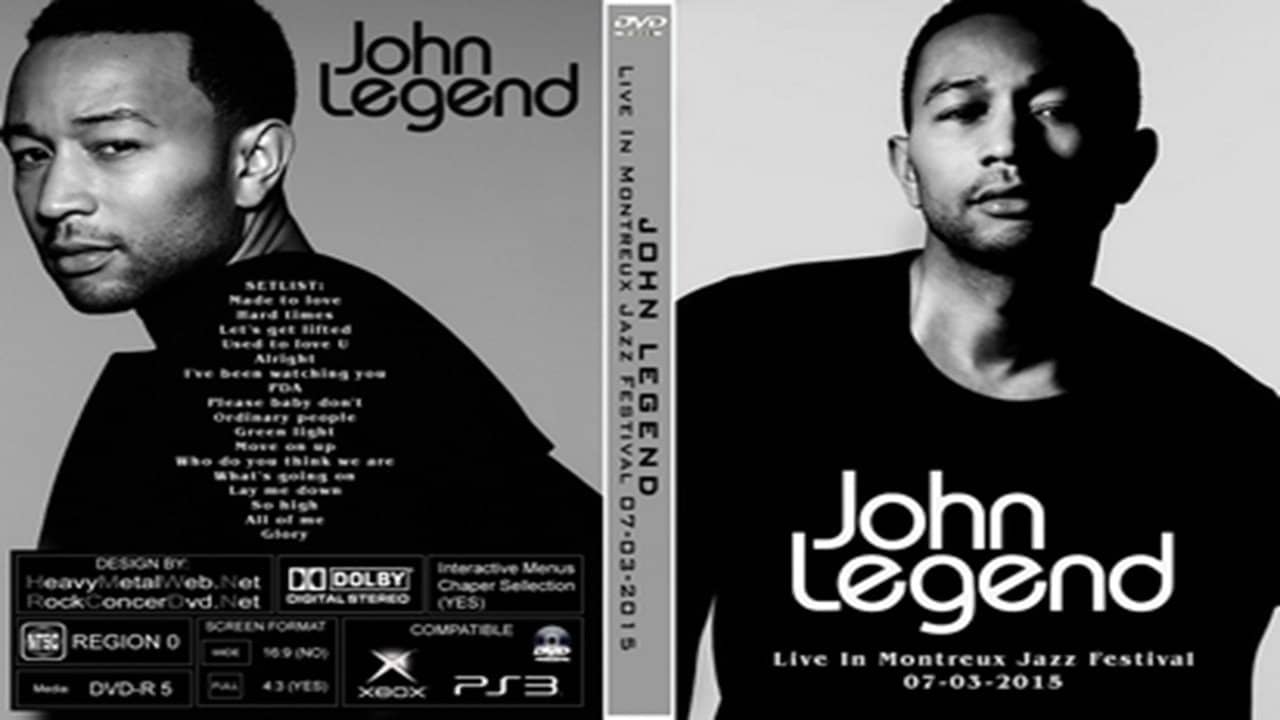 John Legend - Montreux Jazz Festival backdrop