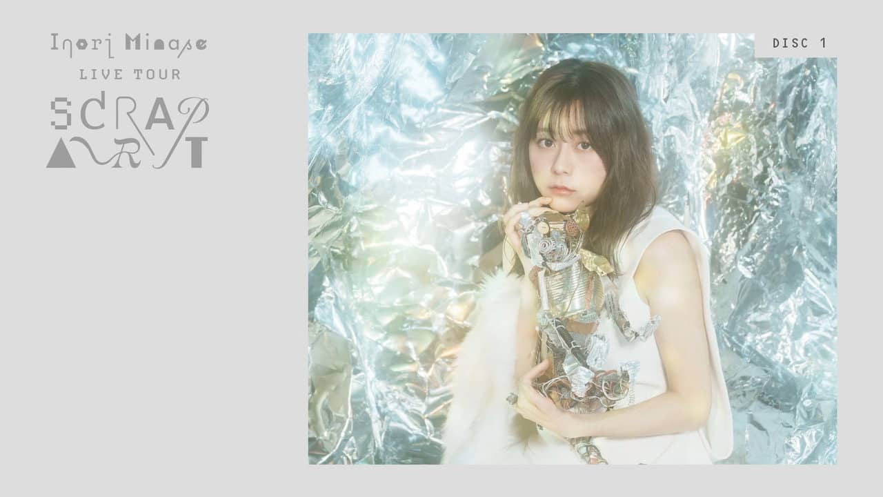 Inori Minase LIVE TOUR 2023 SCRAP ART backdrop