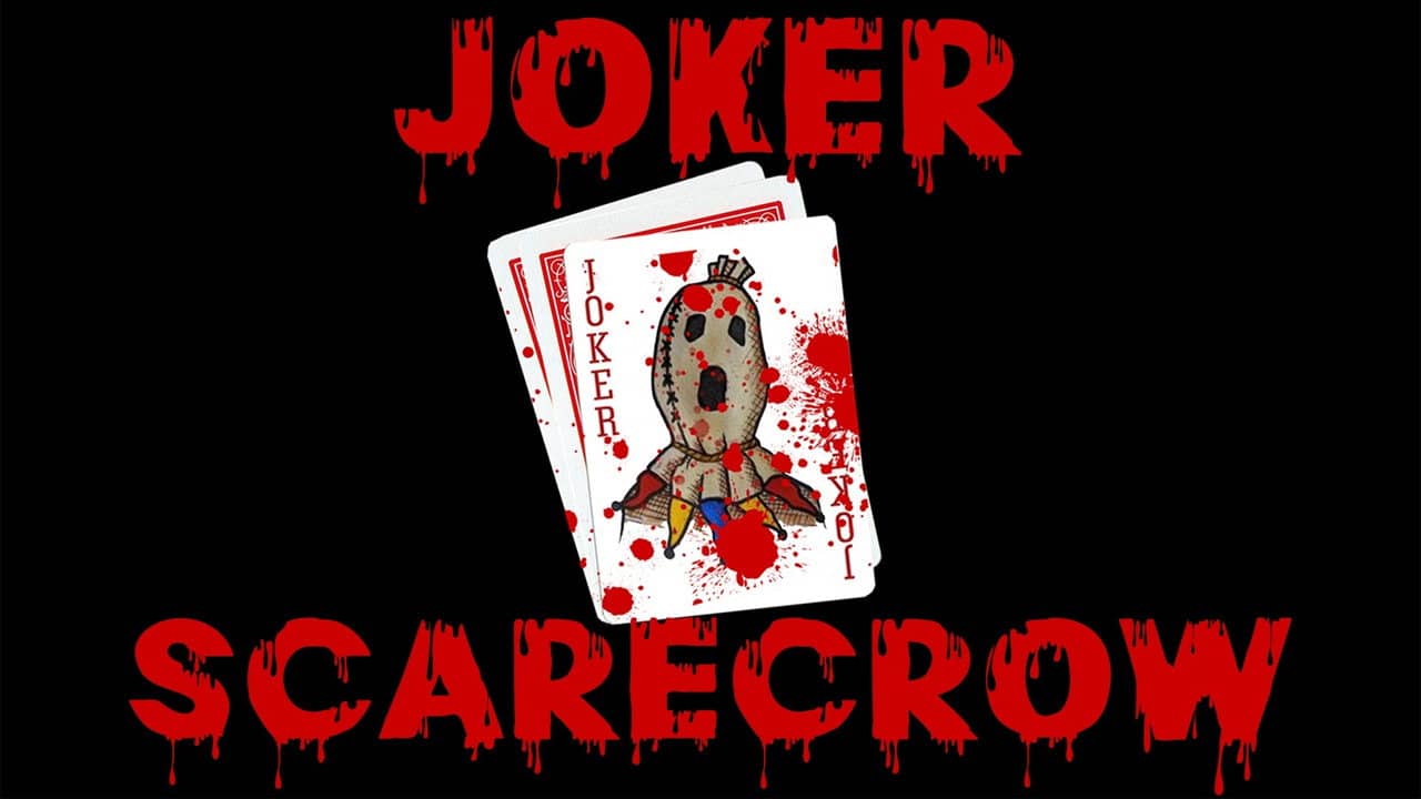 Joker Scarecrow backdrop