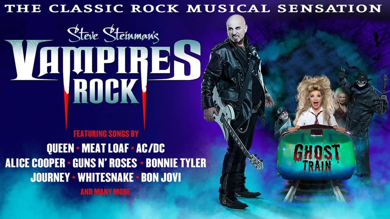 Vampires Rock: Ghost Train backdrop