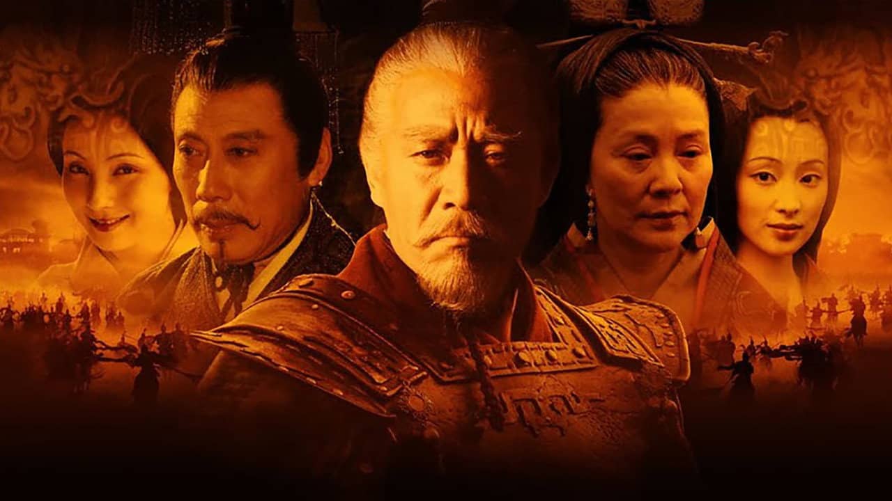 The Emperor in Han Dynasty backdrop