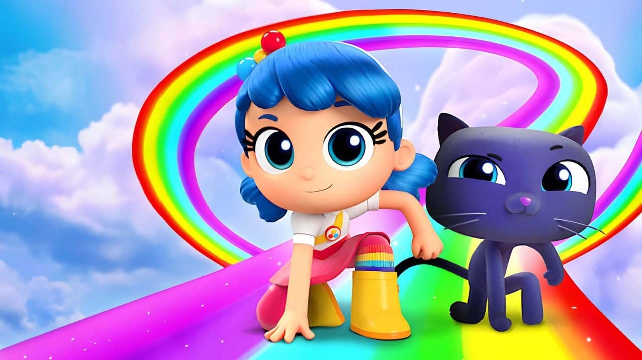 True: Rainbow Rescue backdrop