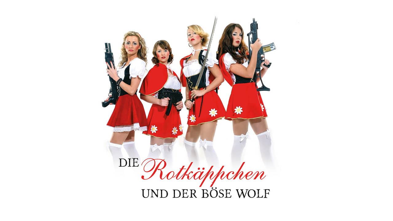 Die Rotkäppchen und der böse Wolf backdrop