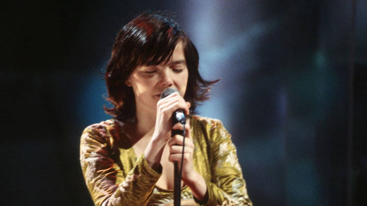 Björk: Later with Jools Holland backdrop
