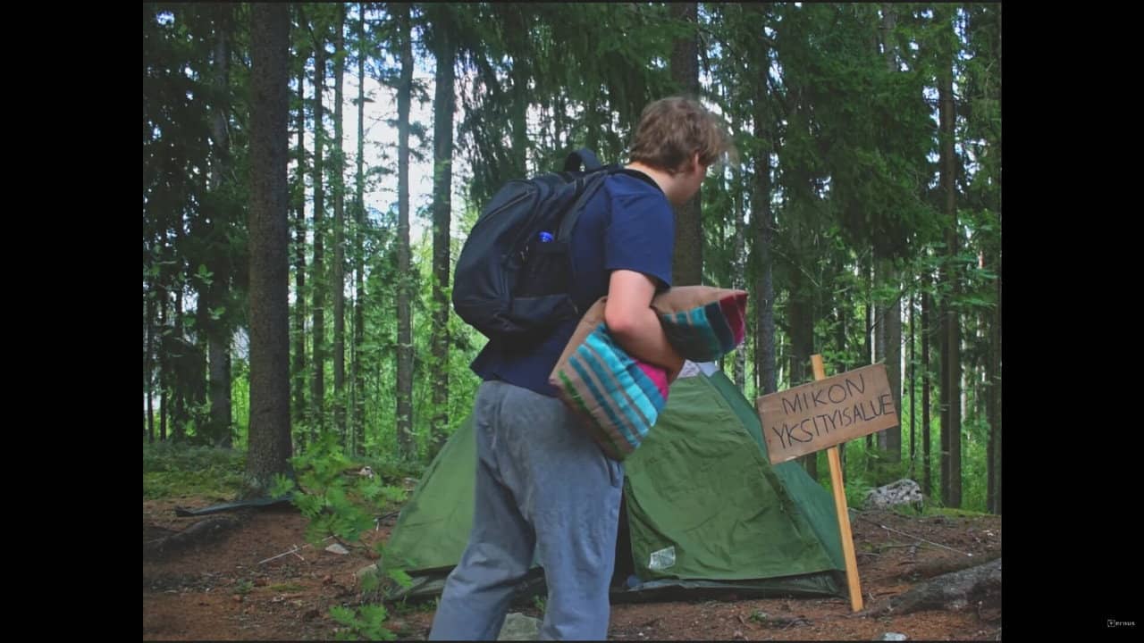 Kuin viimeistä päivää backdrop