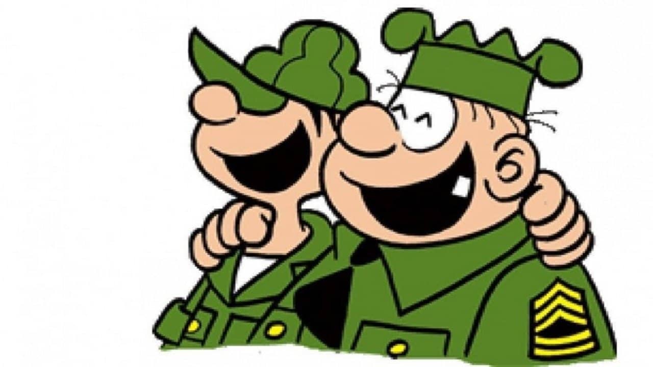 Beetle Bailey backdrop