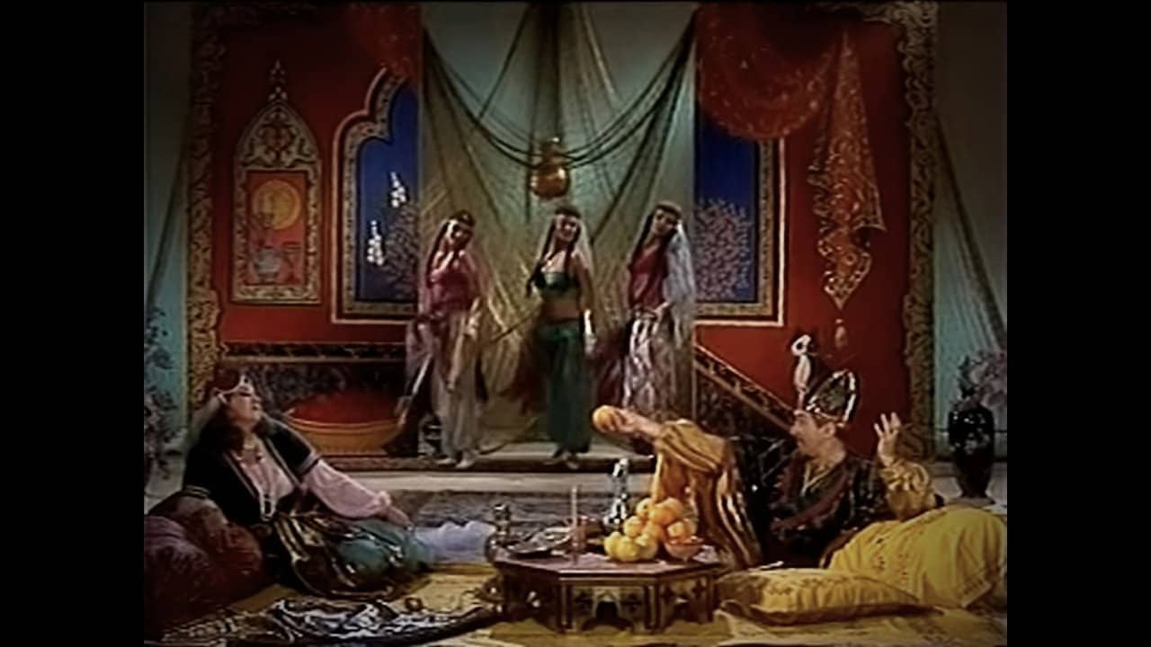 Ali Baba and the Forty Thieves backdrop
